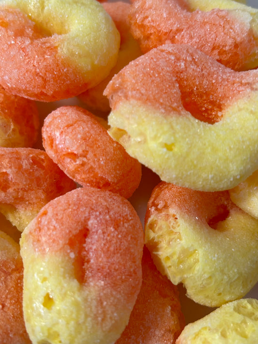 Freeze Dried Peach Rings